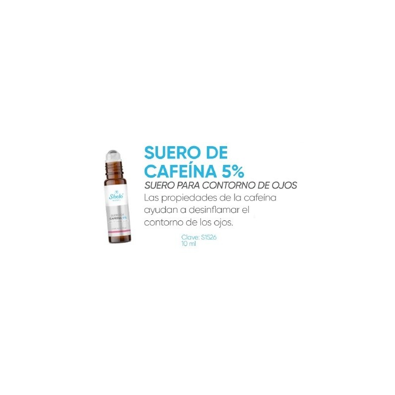 Suero de Cafeína 5% 10ml