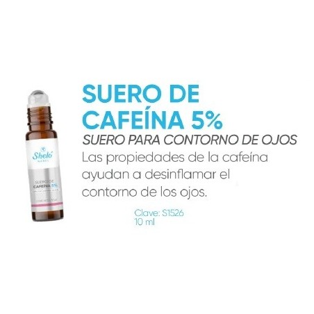 Suero de Cafeína 5% 10ml