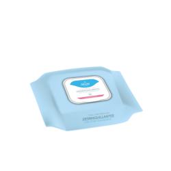 Toallitas Desmaquillantes con ácido hialurónico c/25 pz